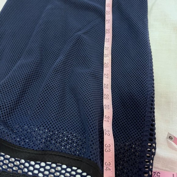 Rag & Bone Navy blue mesh t-shirt dress - Picture 8 of 9